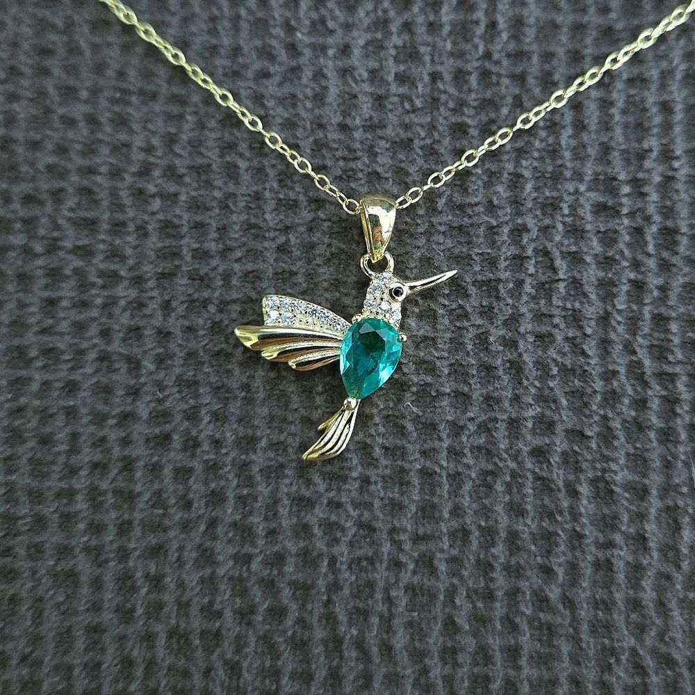 Cote d'Argent Hummingbird🪶 Pendant Necklace - NWT